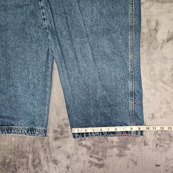 Vintage Ecko Unltd Collection18c Baggy Blue Jeans Men's 34 90ss Y2K Hip Hop Skat - Picture 14 of 16